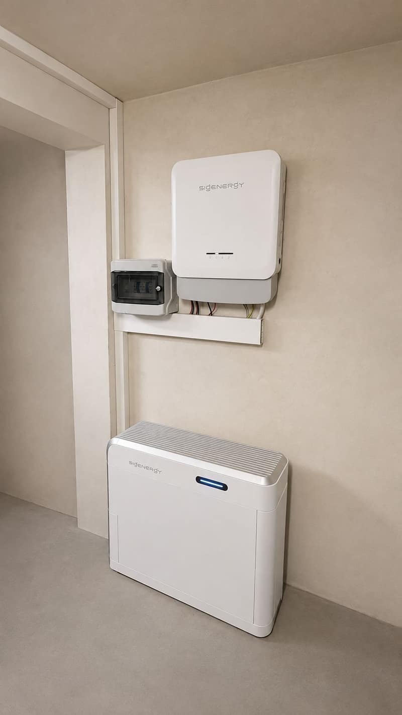 Falownik hybrydowy Sigenergy, rozdzielnica i magazyn energii SigenStor 18 kWh