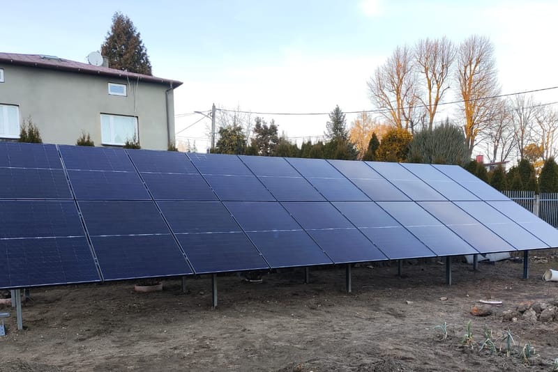 Dąbrowa Górnicza — fotowoltaika 7,6 kWp + magazyn energii 16 kWh — zdjęcie 1