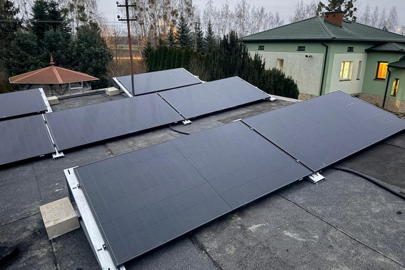Wólka Tyrzyńska — fotowoltaika 10 kWp + magazyn energii 16 kWh — zdjęcie 1